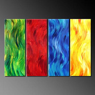 Dafen Oil Painting on canvas abstract -set383